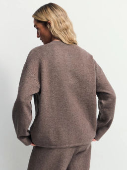 Оверсайз джемпер на молнии / Zarina фото 6