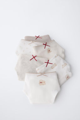 AGES 6-14 / SIX-PACK OF DOG PRINT BRIEFS - Zara фото 6