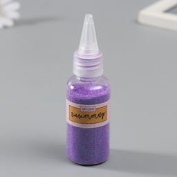 Цена за 12 шт. Глиттер для творчества в бутылочке «Пудра неон», 30 г, 10×2.8×2.8 см, МИКС