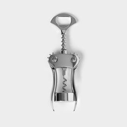 Штопор для вина Magistro Volt, h=18.5 см, серебристый  фото 4