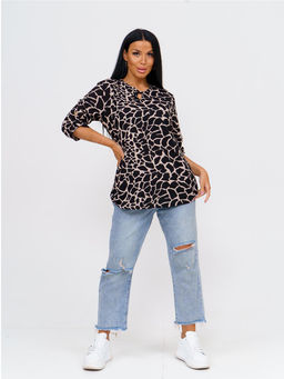 Туника женская , цвет бежевый