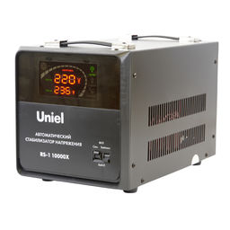 RS-1 10000X Стабилизатор напряжения серии "Reliability", 10000ВА. Релейный, однофазный. Напольный. TM Uniel