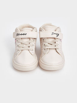 Minnie Mouse Bask?l? K?z Bebek Spor Ayakkab? - Waikiki фото 3