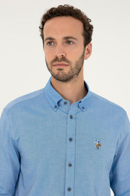 U. S. Polo Assn / Мужская базовая рубашка Saks с длинным рукавом - U.s. polo assn фото 2