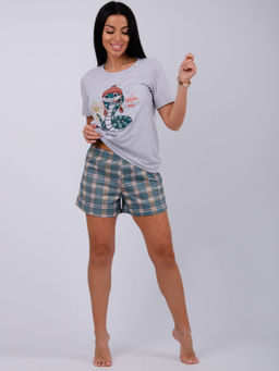 Пижама Символ 2 шорты, трикотаж - Малина фото 8