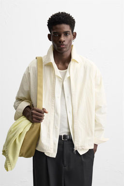 TECHNICAL OVERSHIRT WITH ZIP - Zara фото 2
