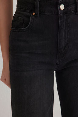 TRENDYOLMILLA Mavi Yuksek Bel Wide Leg Jeans TWOSS25JE00060  фото 4