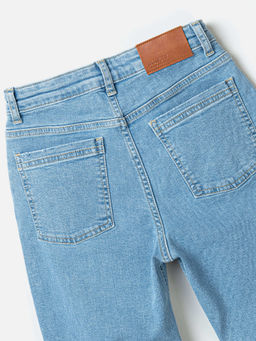 Джинсы прямые Голубые 7+ - Bungly фото 4