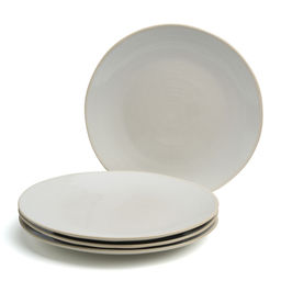 НАБОР ТАРЕЛОК ОБЕДЕННЫХ BRONCO CONCEPT 4 ШТ. 27,5 СМ БЕЖЕВЫЙ