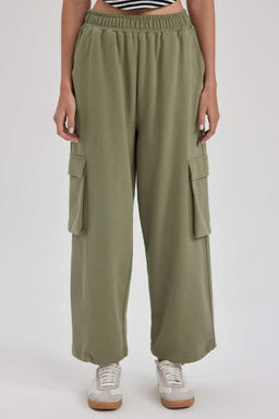 Спортивные брюки-карго Cool Jogger из тонкой ткани с карманами - Defacto фото 5