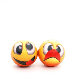 Цена за 2 шт. Мячик зефирный Очки, 6,3 см, жёлтый, - Пижон фото 7