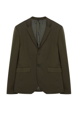 TRENDYOL MAN Haki Slim Fit Orme Esnek Kumasl? Blazer Ceket TMNAW23CE00025 - Trendyolmilla фото 7