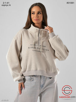 Тёплая толстовка женская - Bruno фото 3