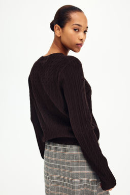 Jersey en punto trenzado - H&m фото 7