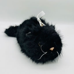 Сумка Кот - норковый бархат 25 см