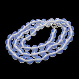 Бусы из камня Лунный агат на любовь шарики 6мм 47см