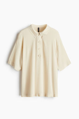 Polo en crepe transparente - H&m фото 5