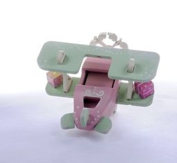 Новогодние украшения для дома: Самолет Биплан 3015 - Idh фото 3