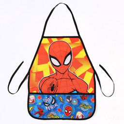 Фартук детский, р-р. 490×395 мм, Человек-паук