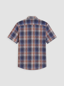 Regular Fit Ekose Poplin Erkek G?mlek