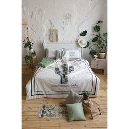 Постельное бельё Этель 2 сп Кактус 175х215 см, 200х220 см, 50х70+3 см - 2 шт  фото 35