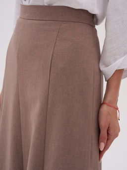 льняная юбка ЛЕН с ВИСКОЗОЙ - Трика фото 4