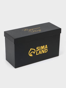 Рюмки для водки «Рыбалка», подарочный набор на 3 персоны, 50 мл, стекло, металл, цвет бронза