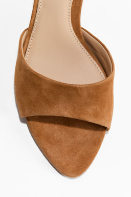 Mules de ante con tac?n kitten - H&m фото 3