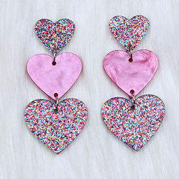 Серьги длинные на гвоздиках арт. 13 2669 (id 271955)