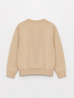 Bisiklet Yaka Rahat Kal?p Basic Erkek ?ocuk Sweatshirt - Waikiki фото 2