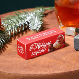 Камни для виски «С новым годом», 3 шт.