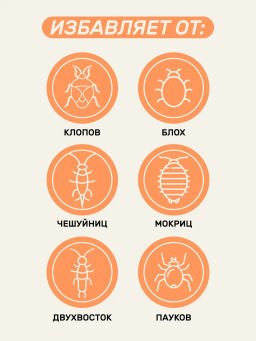 Порошок от клопов, чешуйниц, блох, флакон 250 мл