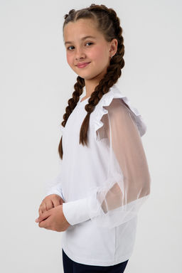 Блузка Яра с длинным рукавом