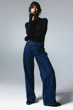 Baggy Wide Low Jeans - H&m фото 3