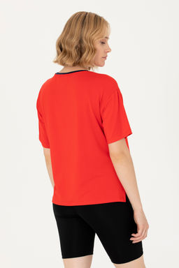 U. S. Polo Assn Женская красная футболка с круглым вырезом - U.s. polo assn фото 18