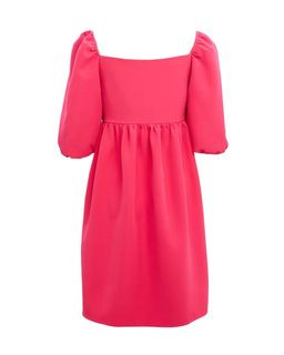 Мини-платье с рукавами-буф длиной - Incity фото 3