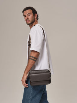 Мужская сумка Bora DBR 7113 коричневый шоколад фото 6
