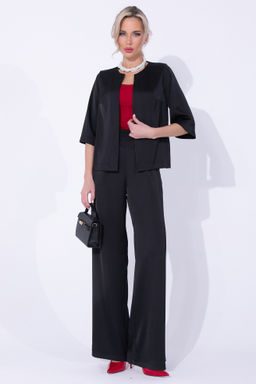 Костюм Итальянский шик 2 (чёрный) - Эльза фото 3