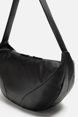 LEATHER SHOULDER BAG - Zara фото 5