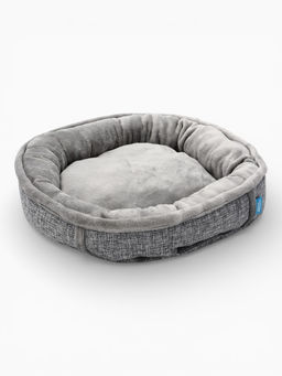Лежанка для животных «Лофт Круглая», 47×10 см, серая