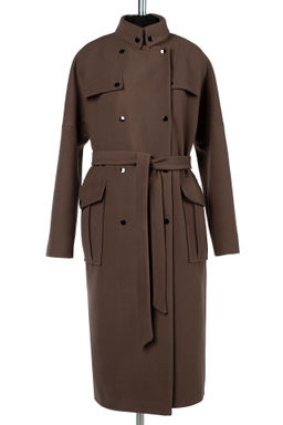 01-11939 Пальто женское демисезонное (пояс) - El podio фото 3