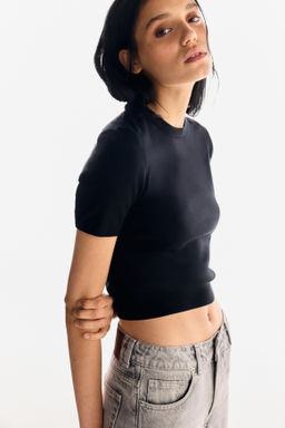 Camiseta de punto fino - H&m фото 8