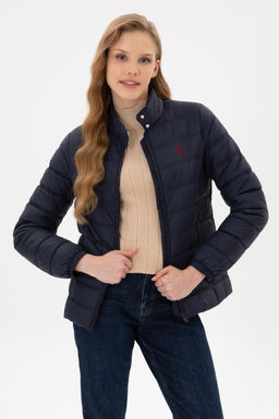 Kad_n Lacivert Mont Sepette S_rpriz _ndirim