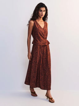 Юбка миди из вискозы ZR2605013503-257 / Zarina