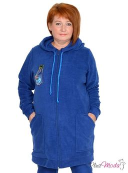 Толстовка Модель №1017 размеры 44-84 - Plusmoda фото 6