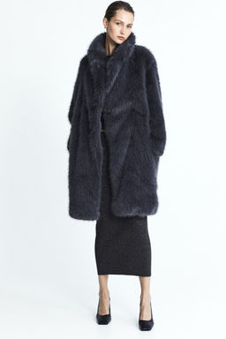 Falda brillante en punto de canale - H&m фото 2