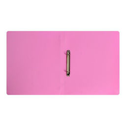 Папка на 2 кольцах А4, Calligrata, 18 мм, 500 мкм, розовая  фото 2