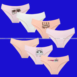 Цена за 7 шт. Детские трусы для девочек Турция "Неделька - 7 шт." арт. 740109 (742109)