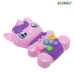 Игрушка развивающая Пони Вишенка световые и звуковые эффекты, цвет фиолетовый - Zabiaka фото 2