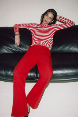 STRIPED WOOL JUMPER - Zara фото 10
